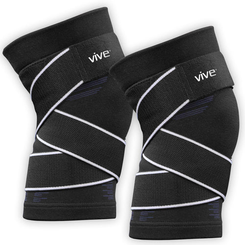 StrideRange Knee Compression Sleeves — 2 Pack